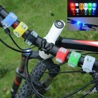 ราคา ไฟ LED กระพริบสำหรับติดท้ายรถจักรยานแบบซิลิโคนขนาดเล็กสำหรับจักรยานเสือภูเขา ไฟเตือนความปลอดภัยตอนกลางคืนสำหรับจักรยาน อุปกรณ์จักรยาน (41911002361)