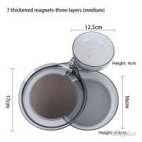 ราคา ღ ถาดใส่เหยื่อตกปลาแบบดึง ชามใส่เหยื่อ กล่องใส่อาหารปลา ชามใส่เหยื่อแบบแม่เหล็กแข็งแรง (45051265012)