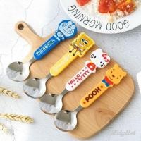 ราคา ช้อนเด็กลายการ์ตูน ช้อนกินเด็กอนุบาล โดราเอมอนน่ารัก รูปร่างช้อนสแตนเลสบนโต๊ะอาหารของขวัญ (26104478723)
