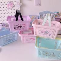 ราคา ღ ตะกร้าเก็บของลายการ์ตูน Sanrio กระเป๋าเก็บเสื้อผ้าสกปรก ตะกร้าปิคนิคกลางแจ้งแบบถือได้ อุปกรณ์จัดเก็บในห้องน้ำ (26882514946)