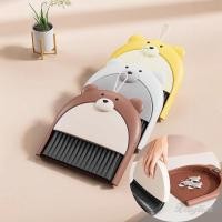 ราคา ღ ชุดไม้กวาดและที่โกยผงแบบพกพาพร้อมที่แขวนติดผนังพร้อมขนแปรงนุ่ม สายคล้องสำหรับคีย์บอร์ดเดสก์ท็อปขนาดเล็กสำหรับมุม (42204370639)