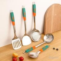 ราคา ღ เครื่องครัวสแตนเลส อุปกรณ์ทำอาหาร ช้อน กระชอน ตะหลิวทอด เครื่องครัว อุปกรณ์ครัวเรือน (41258814157)