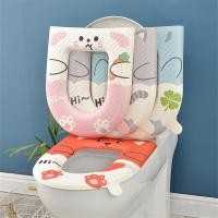 ราคา ღ ฝารองนั่งชักโครกลายการ์ตูน ที่จับฝารองนั่งชักโครก เบาะรองนั่งชักโครกกันน้ำแบบสากล แผ่นรองนั่งชักโครก EVA (27138759522)