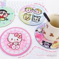 ราคา ღ ที่รองแก้ว Sanrio Hello Kitty Kuromi แผ่นรองแก้วกันน้ำร้อนลวกลายการ์ตูน แผ่นรองแก้วชา แผ่นรองแก้วกันความร้อน แผ่นรองแก้วลายการ์ตูน แผ่นรองแก้วกันความร้อน แผ่นรองแก้วกันความร้อน แผ่นรองแก้วกันความร้อ