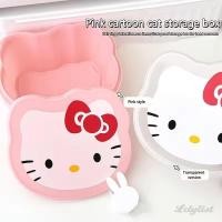 ราคา ღ กล่องเก็บของ Sanrio Hello Kitty ลายการ์ตูนเมโลดี้ แมวคิตตี้ ฝาพับ สำลี สำลีแผ่น เครื่องเขียน เครื่องประดับ จัดระเบียบของขวัญ (26581122071)