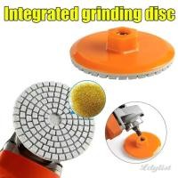 ราคา แผ่นขัดเงา 1 3 5 ชิ้น แผ่นขัดแบบเปียกและแห้ง แผ่นขัดสำหรับขัดหินอ่อน หินแกรนิต คอนกรีต เคาน์เตอร์หิน (52550635555)