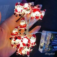 ราคา ღ สายไฟคริสต์มาสซานตาคลอสยาว 2 เมตร จี้ต้นคริสต์มาส ของตกแต่งบ้านวันคริสต์มาส (52151229650)