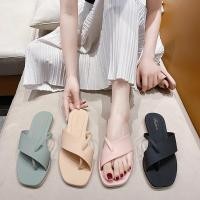 ราคา รองเท้าแตะแบบคีบพื้นนิ่มมากสายผ้า ใส่สบายแฟชั่นสไตล์เกาหลี SH013 (22036949419)