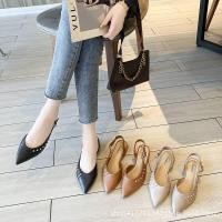 ราคา รองเท้า คัชชู รัดส้น หัวแหลม นิ่มกันน้ำ ใส่สบาย สวยๆ ราคา038 (10719814398)