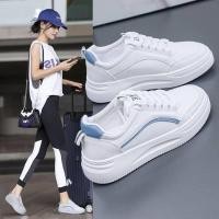 ราคา รองเท้าผ้าใบผู้หญิง รองเท้าผ้าใบสีขาว พื้นนุ่ม ใส่สบาย เเฟชั่นใหม่ พร้อมส่ง 076 (25501166915)