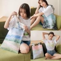 ราคา NEW Vibes brandd Charlotte Sogen tote bag กระเป๋าผ้าแคนวาส (25209241942)