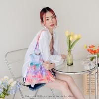 ราคา New Vibes brandd Cheerful Dream Bucket bag กระเป๋าผ้า แบบมีเชือกรูด (20804732839)