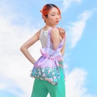 ราคา HOT vibes brandd Lunar Garden bucket bag กระเป๋าผ้า มีเชือกรูด (15407108940)