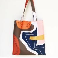 ราคา Vibes brandd กระเป๋าผ้า รุ่น Brown Puzzle กระเป๋าผ้าแคนวาส canvas tote bag (4331967743)