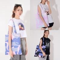 ราคา NEW vibes brandd Morgan Blue tote bag (29662179339)