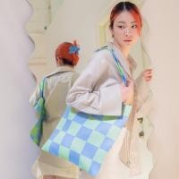 ราคา vibes brandd Checkmate BG tote bag กระเป๋าผ้าแคนวาส (12175125627)