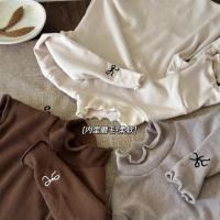 ราคา เสื้อลูกไม้สำหรับสาว ๆ ดีไซน์เกาหลี สีทึบพร้อมลายปักสวยงาม (44268246913)