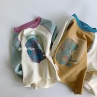 ราคา เสื้อยืดแขนยาวสำหรับฤดูหนาว สไตล์เกาหลีสำหรับทั้งชายและหญิง แบบแร็กแลน ขายส่งตามเทรนด์ (43520925442)