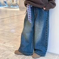 ราคา หลากหลายไซส์ อินเทรนด์สไตล์เกาหลี กางเกงยีนส์ขาบาน สวมใส่สบาย (42720072537)