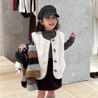 ราคา ชายหญิงเวอร์ชั่นเกาหลีคอมโพสิต หนังกวาง ขนแกะเสื้อกั๊กแขนกุดความร้อนแจ็คเก็ต (41019632702)