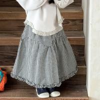 ราคา กระโปรงยาวลายสก๊อต สไตล์โมริและย้อนยุคเกาหลี สำหรับเด็กฤดูใบไม้ร่วงปี 2025 (40611183452)