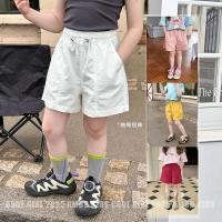 ราคา ฤดูร้อนใหม่ กางเกงขาสั้นสไตล์เกาหลีสำหรับเด็ก ชายและหญิง กางเกงกีฬาแบบสบายๆ แบบมีเชือกผูก กางเกงสามส่วนแบบแพทช์เวิร์ค (27435889401)
