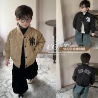 ราคา เสื้อกันหนาวสำหรับเด็กชาย สไตล์เบสบอล หนาพอดี เหมาะสำหรับเด็กหล่อในฤดูกาลใบไม้ร่วงถึงหนาว (45600636425)