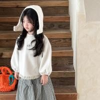 ราคา เสื้อยืดสำหรับเด็กแบบเกาหลี พิมพ์ลายลูกไม้รอบคอ สไตล์ฤดูใบไม้ร่วง สวมใส่ง่ายและสบาย (29839405077)