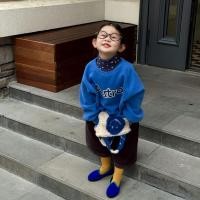 ราคา เสื้อกันหนาวสำหรับเด็กหญิง สไตล์เกาหลี ปี 2025 พร้อมซับในขนแกะรอบคอด้านใน (26342373152)