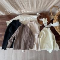 ราคา เสื้อครึ่งคอเต่าสำหรับเด็ก เวอร์ชันเกาหลี ออกแบบมาในสไตล์เรียบง่าย พร้อมขอบเสื้อที่มีลวดลายพิเศษ เหมาะสำหรับฤดูเย็น (42725922144)