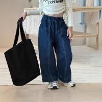 ราคา กางเกงยีนส์ขากว้างสไตล์เกาหลีย้อนยุค ทรงหลวม สวมใส่ง่ายสำหรับสาวในฤดูใบไม้ร่วง (44060836975)
