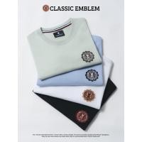 ราคา MeMo NEW Classic Emblem งานปักโลโก้สักหลาด ผ้า Supersoft แขนสั้น ทรง Unisex (40672263106)