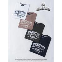 ราคา MeMo NEW 89 Department งานสกรีนไล่เฉดสี ผ้า Supersoft แขนสั้น ทรง Unisex (44326207357)