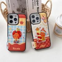 ราคา น่ารักการ์ตูนหนังเย็บปักถักร้อยสําหรับiPhone 15 14 13 16 Pro 13Pro 14Pro 15Proปลอก15Promax 14Promax 13Promax 16PromaxสําหรับiPhone17Promax anti DROPกรณี (40220898452)