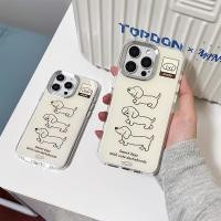 ราคา ตลกน่ารักสามสายสุนัขรูปแบบปลอกเคสโทรศัพท์สําหรับiphone 15 14 12 13 16 Pro Max IP 12promax Iphon 16 15Promaxเลนส์Electroplatedนุ่มพรีเมี่ยมกันกระแทกปกหลัง (29412773743)