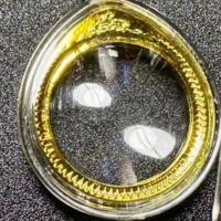 ราคา กรอบพระ กรอบจี้ 25มิล สำหรับใส่ เหรียญครุฑ ตลับเหรียญครุฑ (42525206193)