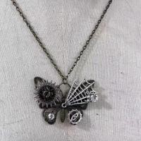 ราคา คลังสินค้าพร้อม สร้อยคอยาวสไตล์ Steampunk Gothic Punk (29441454759)