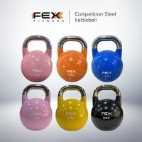 ราคา FEX fitness Kettlebell Competition Steel ลูกตุ้มยกน้ำหนัก เคตเทิลเบล เกรดแข่งขัน คละสี กรุณาสอบถามสีก่อนสั่งซื้อ (18676771339)