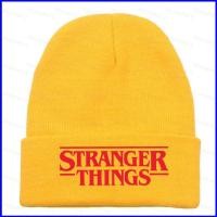 ราคา หมวกถักสีทึบ Stranger Things 5 ออกแบบการ์ตูน พิมพ์ลายอบอุ่นสำหรับฤดูหนาว (41726559303)