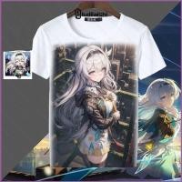 ราคา SY1 Honkai Star Rail Firefly เสื้อยืดแขนสั้น คอสเพลย์ ลายการ์ตูนอนิเมะ 3D พลัสไซซ์ 6XL (24474398981)