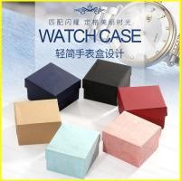 ราคา และ1 กล่องสําหรับนาฬิกาเครื่องประดับกําไลกระดาษสีทึบสีดําสีแดงสีฟ้ากับหมอนปั๊มร้อนสําหรับนาฬิกาของขวัญ ใช่1 (43823307460)