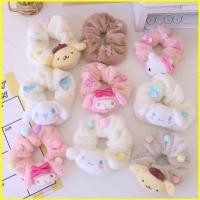 ราคา SY1 Scrunchies ลายหวานจาก Sanrio โดย Melody Kuromi และ Hello Kitty เชือกรัดผมแบบนุ่มๆ พวงมาลัยผม ของผู้หญิงYS1 (43123057887)