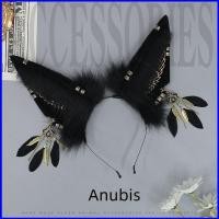 ราคา ตุ๊กตาสัตว์หูผม hoop กับหมวก พร้อมอุปกรณ์สำหรับงานคอสเพลย์และปาร์ตี้ Anubis (40374643223)