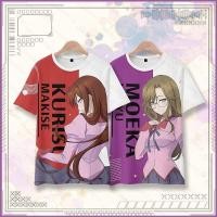 ราคา SY1 Steins Gate Makise Kurisu Kiriyu Moeka เสื้อยืดฤดูร้อนอะนิเมะแขนสั้นด้านบน (28878233102)