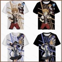 ราคา SY1 Mushoku Tensei Tshirt Jobless Reincarnation แขนสั้น Unisex Tee แฟชั่น Roxy Migurdia Rudeus 3D เสื้อ (26710724800)