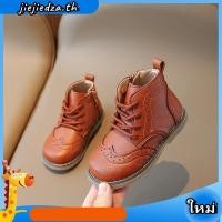 ราคา พร้อมส่ง รองเท้าบูท สไตล์อังกฤษ แฟชั่นสําหรับเด็ก (46850922893)