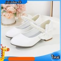 ราคา รองเท้าหนังเด็กรองเท้าเจ้าหญิงสาวที่สง่างามกับกุทัณฑ์แฟชั่นเก๋อเนกประสงค์เด็กพรรครองเท้าส้นสูงรองเท้าสีดําสีขาว (44476251968)