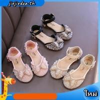 ราคา Suge ใหม่รองเท้าแตะสาวน่ารักโบว์เพิร์ลเลื่อมเด็กรองเท้าเจ้าหญิงรองเท้าส้นสูงเด็กเต้นรํา (29535266265)
