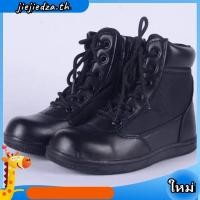 ราคา รองเท้าบูทเด็ก รองเท้าบูทมาร์ติน สีดํา สไตล์ทหาร สําหรับเด็กนักเรียน (26738259116)