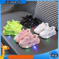 ราคา SUGE รองเท้าผ้าใบลําลองแฟชั่นมีไฟ ระบายอากาศ รองเท้าเด็ก (42411919507)